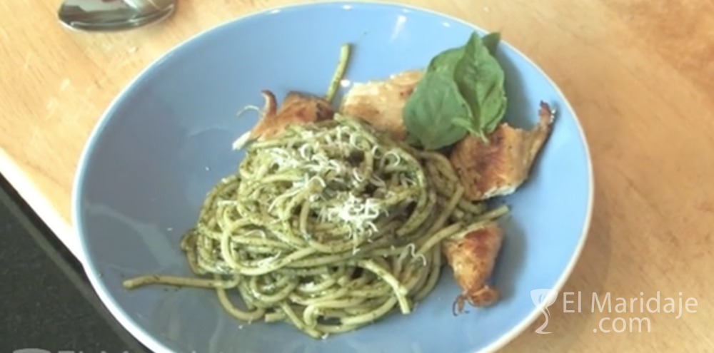 Espagueti al Pesto
