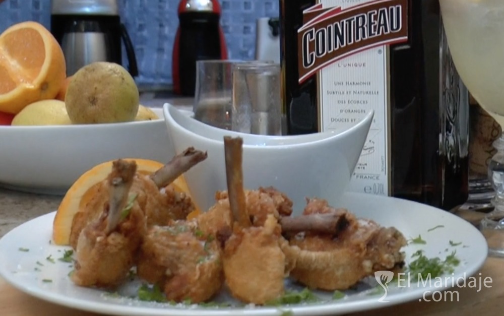 Muslitos De Pollo En Salsa De Cointreau